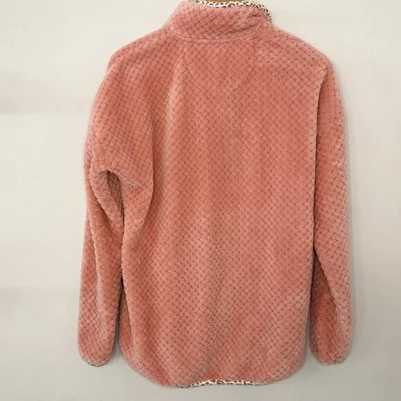 Simply Southern Sherpa Pullover | Medium |‎ Cozy & Warm Cozycore Pastel - Picture 6 of 9